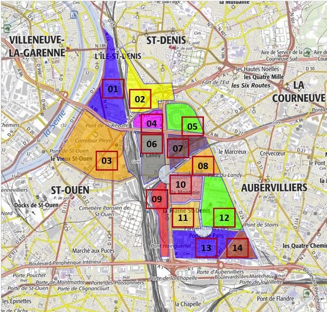 Sectoristion quartiers en détail