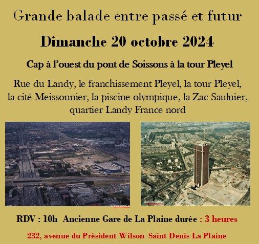 2024 10 19 Affiche balade Ouest Pleyel