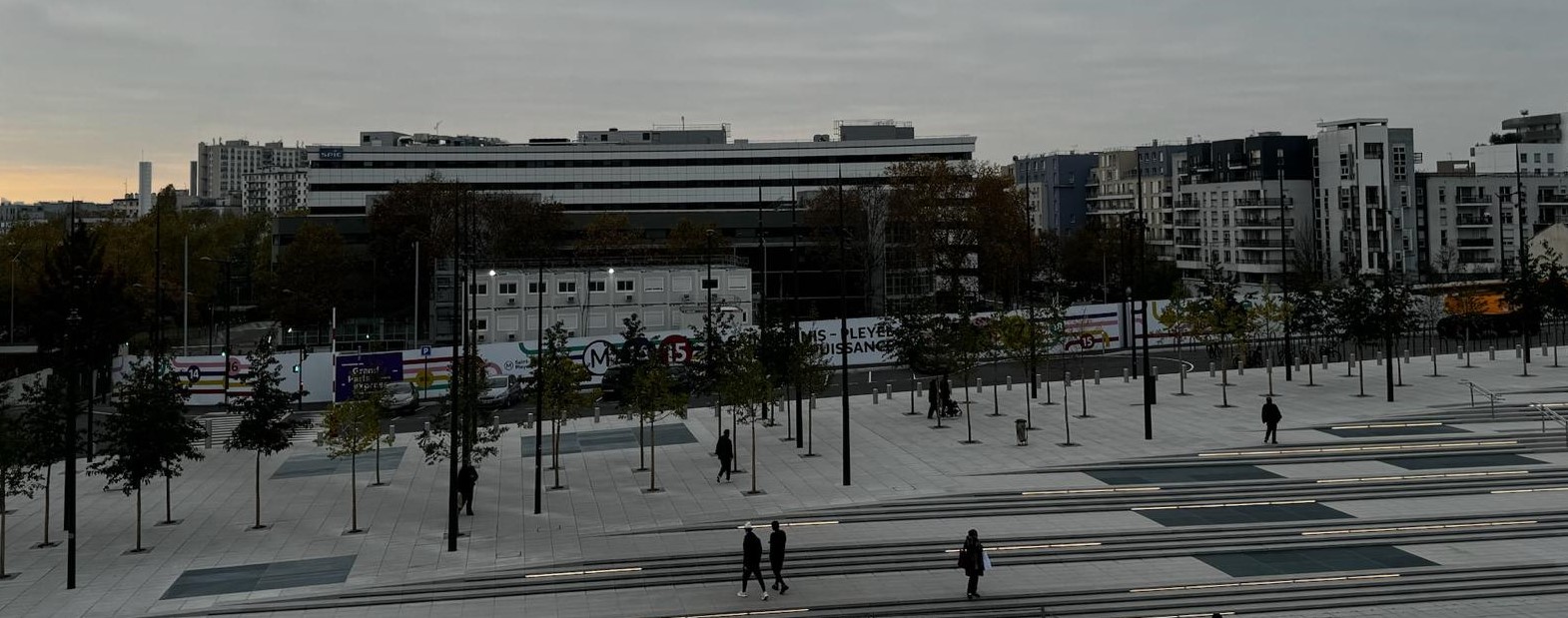 Parvis Gare Pleyel - Grand Paris