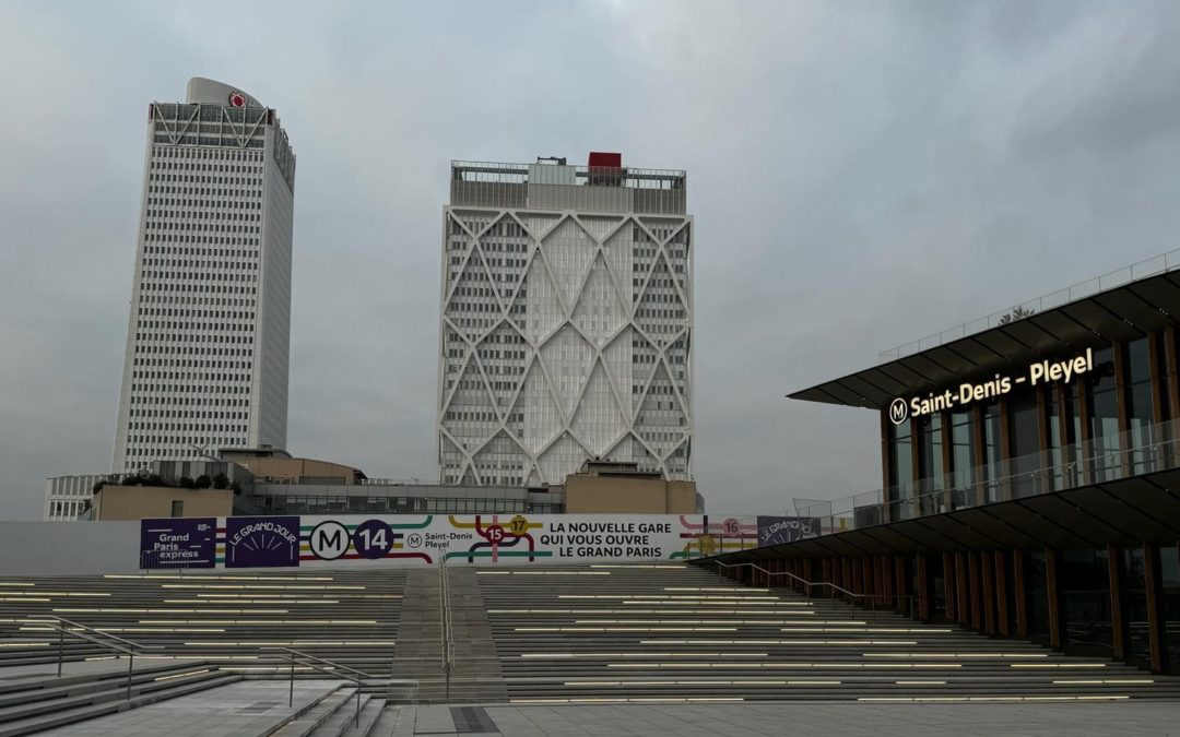 Tout autour de La Tour Pleyel, le quartier Pleyel en deux dimensions avec vue panoramique au 40e étage