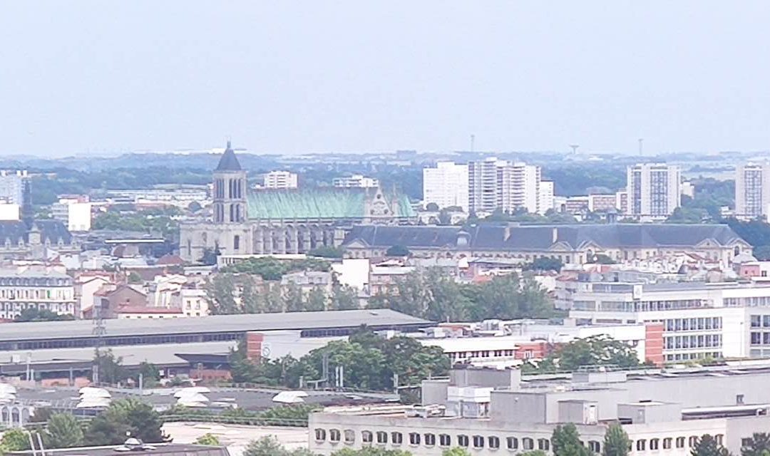 Vue des toits du 93